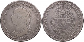 SAVOIA - Carlo Emanuele III (1730-1773) - Scudo 1765 Mont. 171 R AG Colpetti

Colpetti

MB/qBB