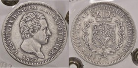 SAVOIA - Carlo Felice (1821-1831) - 2 Lire 1827 T Pag. 88; Mont. 79 R AG Sigillata Gianfranco Erpini

Sigillata Gianfranco Erpini

BB+