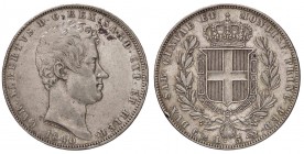 SAVOIA - Carlo Alberto (1831-1849) - 5 Lire 1840 G Pag. 247; Mont. 123 AG Colpetto

Colpetto

qSPL
