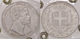 SAVOIA - Vittorio Emanuele II (1849-1861) - 5 Lire 1850 G Pag. 370; Mont. 41 R AG Sigillata Gianfranco Erpini senza conservazione

Sigillata Gianfra...