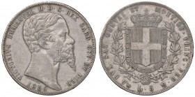 SAVOIA - Vittorio Emanuele II (1849-1861) - 5 Lire 1859 G Pag. 387; Mont. 59 R AG

qBB