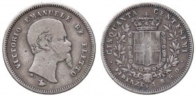 SAVOIA - Vittorio Emanuele II Re eletto (1859-1861) - 50 Centesimi 1860 F Pag. 443; Mont. 120 AG

MB/qBB