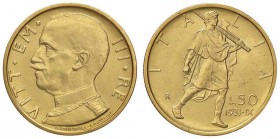 SAVOIA - Vittorio Emanuele III (1900-1943) - 50 Lire 1931 IX Littore Pag. 657; Mont. 37 AU Segnetto al ciglio

Segnetto al ciglio

SPL-FDC