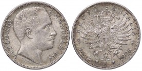 SAVOIA - Vittorio Emanuele III (1900-1943) - 2 Lire 1906 Aquila Pag. 730; Mont. 145 AG Delicata patina

Delicata patina

SPL+/qFDC