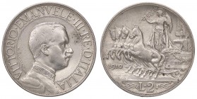 SAVOIA - Vittorio Emanuele III (1900-1943) - 2 Lire 1910 Quadriga lenta Pag. 733; Mont. 148 R AG

MB-BB