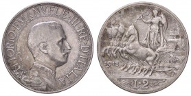 SAVOIA - Vittorio Emanuele III (1900-1943) - 2 Lire 1912 Quadriga lenta Pag. 735; Mont. 150 AG Tracce di pulitura

Tracce di pulitura

BB