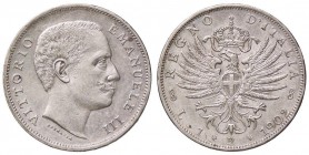 SAVOIA - Vittorio Emanuele III (1900-1943) - Lira 1902 Aquila Pag. 764; Mont. 189 AG

SPL/SPL+