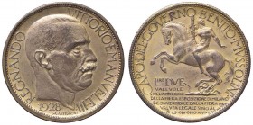 SAVOIA - Vittorio Emanuele III (1900-1943) - 2 Lire 1928 Fiera di Milano Pag. manca; Mont. 9 Cu

SPL+/FDC