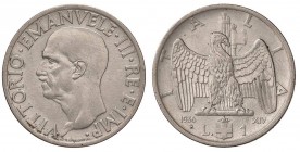 SAVOIA - Vittorio Emanuele III (1900-1943) - Lira 1936 XIV Impero Pag. 789; Mont. 218 R NI

qSPL/SPL