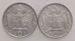 SAVOIA - Vittorio Emanuele III (1900-1943) - Lira 1940 XVIII Ac magnetica e antimagnetica Lotto di 2 monete

magnetica e antimagnetica - Lotto di 2 ...