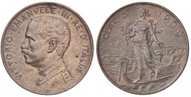 SAVOIA - Vittorio Emanuele III (1900-1943) - 5 Centesimi 1909 Prora Pag. 893; Mont. 361 CU

qSPL