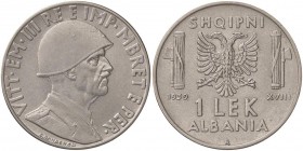 SAVOIA - Albania - Lek 1939 XVIII Pag. manca; Mont. 492 AC Antimagnetica

Antimagnetica - 

bello SPL