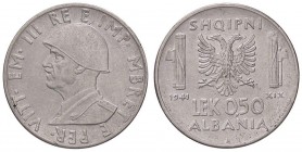 SAVOIA - Albania - 0,50 Lek 1941 XIX Pag. 1001; Mont. 500 AC

SPL+