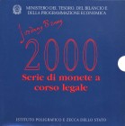 REPUBBLICA ITALIANA - Repubblica Italiana (monetazione in lire) (1946-2001) - Serie zecca 2000 Mont. 37 In confezione - 12 valori

In confezione - 1...