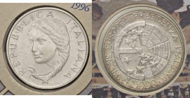 REPUBBLICA ITALIANA - Repubblica Italiana (monetazione in lire) (1946-2001) - 5.000 Lire 1996 - Presidenza UE Mont. 50 AG In confezione

In confezio...
