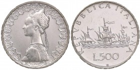 REPUBBLICA ITALIANA - Repubblica Italiana (monetazione in lire) (1946-2001) - 500 Lire 1982 - Caravelle Mont. 17 AG

FDC