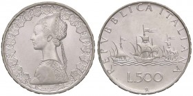 REPUBBLICA ITALIANA - Repubblica Italiana (monetazione in lire) (1946-2001) - 500 Lire 1983 - Caravelle Mont. 18 AG

FDC