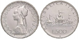 REPUBBLICA ITALIANA - Repubblica Italiana (monetazione in lire) (1946-2001) - 500 Lire 1986 - Caravelle Mont. 21 AG

FDC