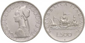 REPUBBLICA ITALIANA - Repubblica Italiana (monetazione in lire) (1946-2001) - 500 Lire 1997 - Caravelle Mont. 32 AG

FDC