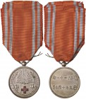 MEDAGLIE ESTERE - GIAPPONE - Hirohito Imperatore (1926-1989) - Medaglia Al merito per donazione di danaro alla C.R: AG Ø 30

qSPL