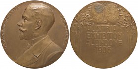 MEDAGLIE ESTERE - GRAN BRETAGNA - Edoardo VII (1901-1910) - Medaglia 1906 AE Ø 63

SPL