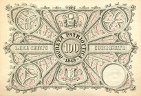 CARTAMONETA - LOMBARDO-VENETO - Moneta Patriottica di Venezia - 100 Lire 1848 Gav. 51 R

SPL+