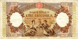 CARTAMONETA - BANCA d'ITALIA - Repubblica Italiana (monetazione in lire) (1946-2001) - 10.000 Lire - Rep. Marinare 15/11/1949 Alfa 827; Lireuro 73C R ...