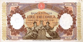 CARTAMONETA - BANCA d'ITALIA - Repubblica Italiana (monetazione in lire) (1946-2001) - 10.000 Lire - Rep. Marinare 24/03/1962 Alfa 846sp; Lireuro 73Ca...