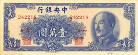 CARTAMONETA ESTERA - CINA - Central Bank of China - 10.000 Yuan 1949 Pick 416 Sigillata PMG 55

Sigillata PMG 55

bello SPL