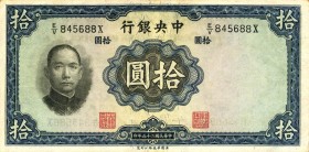 CARTAMONETA ESTERA - CINA - Central Bank of China - 10 Yuan 1936 Pick 218d Sigillata PMG 25

Sigillata PMG 25

BB