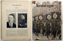 VARIE - Figurine Album completo con figurine sull'esercito tedesco del III Reich "1933, Deutschland erwacht Werden, Kampf und Sieg der NSDAP". Con sov...