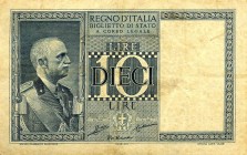 LOTTI - Cartamoneta-Italiana 10 lire Impero (9) 5 lire (2), e lire e lira, assieme a 10 lire luogotenenza (3), 5 lire (9), 2 lire (2), lira (5) Lotto ...