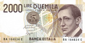 LOTTI - Cartamoneta-Italiana 2000 lire Marconi Lotto di 15 biglietti consecutivi

Lotto di 15 biglietti consecutivi

FDS