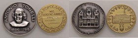 LOTTI - Medaglie CITTA' - Lotto di 2 medaglie in AG, gr. 69,65

qFDC