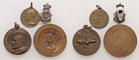 LOTTI - Medaglie FASCISTE - Lotto di 3 medaglie e un distintivo

qBB÷SPL
