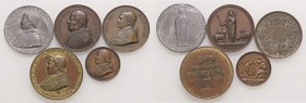 LOTTI - Medaglie PAPALI - Lotto di 5 medaglie di Pio IX

BB÷SPL