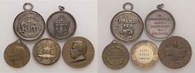 LOTTI - Medaglie TOSCANA - Lotto di 5 medaglie

MB÷SPL