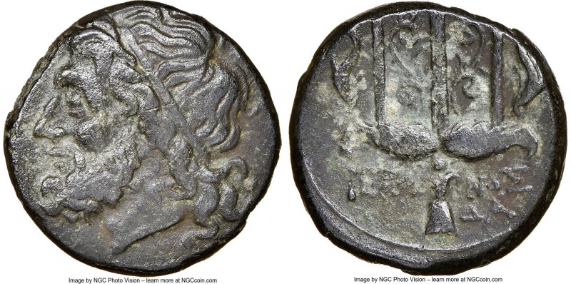 SICILY. Syracuse. Hieron II (ca. 275-215 BC). AE litra (19mm, 2h). NGC Choice VF...