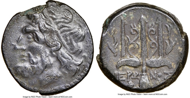 SICILY. Syracuse. Hieron II (ca. 275-215 BC). AE litra (20mm, 4h). NGC Choice VF...