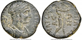 PHRYGIA. Apameia. Hadrian (AD 117-138). AE (16mm, 7h). NGC Choice XF. ΑΥ ΚΑΙ ΤΡ-ΑΔΡΙΑΝΟϹ, laureate, cuirassed, bust of Hadrian right, with paludamentu...