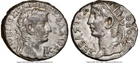 EGYPT. Alexandria. Tiberius (AD 14-37). BI tetradrachm (25mm,14.26gm11h). NGC Choice XF 4/5 - 4/5. Dated Regnal Year 20 (AD 33/4).ΤΙΒΕΡΙΟΣ ΚΑΙΣΑΡ ΣΕΒΑ...