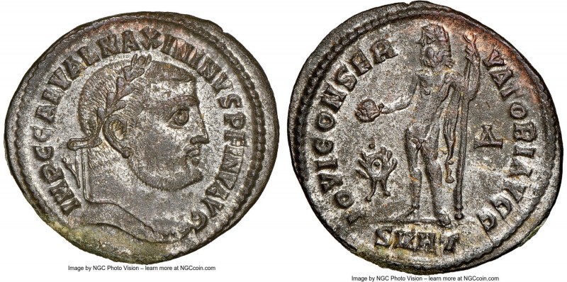 Maximinus II (AD 310-313). BI follis or reduced nummus (24mm, 4.25 gm, 11h). NGC...