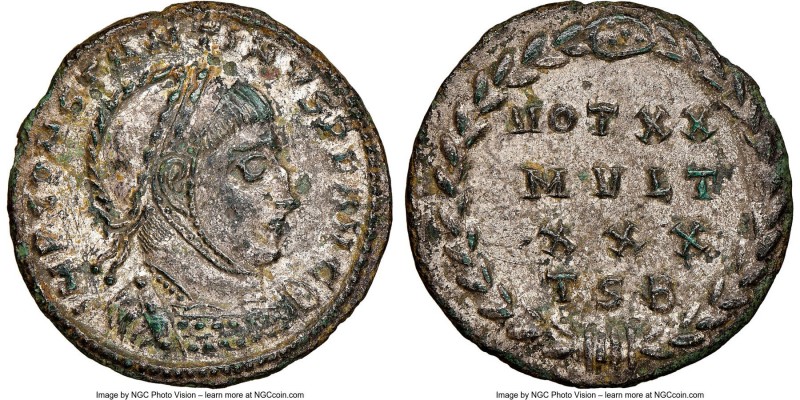 Constantine I the Great (AD 307-337). AE3 or BI nummus (19mm, 2.46 gm, 1h). NGC ...