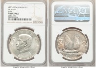 Republic Sun Yat-sen 3-Piece Lot of Certified "Junk" Dollars Year 23 (1934) AU Details (Cleaned) NGC, KM-Y345, L&M-110. Sold as is, no returns.

HID...