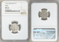 Trier. Carl Caspar 4 Pfennig 1674 MS62 NGC, KM127. 

HID09801242017

© 2020 Heritage Auctions | All Rights Reserved