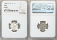 Trier. Johann Hugo 4 Pfennig1686 MS65 NGC, KM154. 

HID09801242017

© 2020 Heritage Auctions | All Rights Reserved