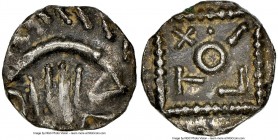 Early Anglo-Saxon Period. Continental Sceat ND (695-740) XF40 NGC, S-790A. 12mm. 1.04gm. 

HID09801242017

© 2020 Heritage Auctions | All Rights R...
