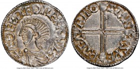 Kings of All England. Aethelred II (978-1016) Penny ND (c. 997-1003) MS62 NGC, Stamford mint, Swertgar as moneyer, Long Cross type, S-1151. 20mm. 1.66...