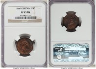 George III Proof Farthing 1806-SOHO PR65 Brown NGC, KM661. Red and green toned. 

HID09801242017

© 2020 Heritage Auctions | All Rights Reserved