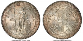 George V Trade Dollar 1930-B MS64 PCGS, Bombay mint, KM-T5, Prid-27. Cartwheel luster, light cranberry tone.

HID09801242017

© 2020 Heritage Auct...